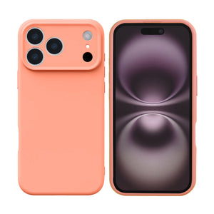 Coque souple en TPU Rixus For Apple 17 Pro rose