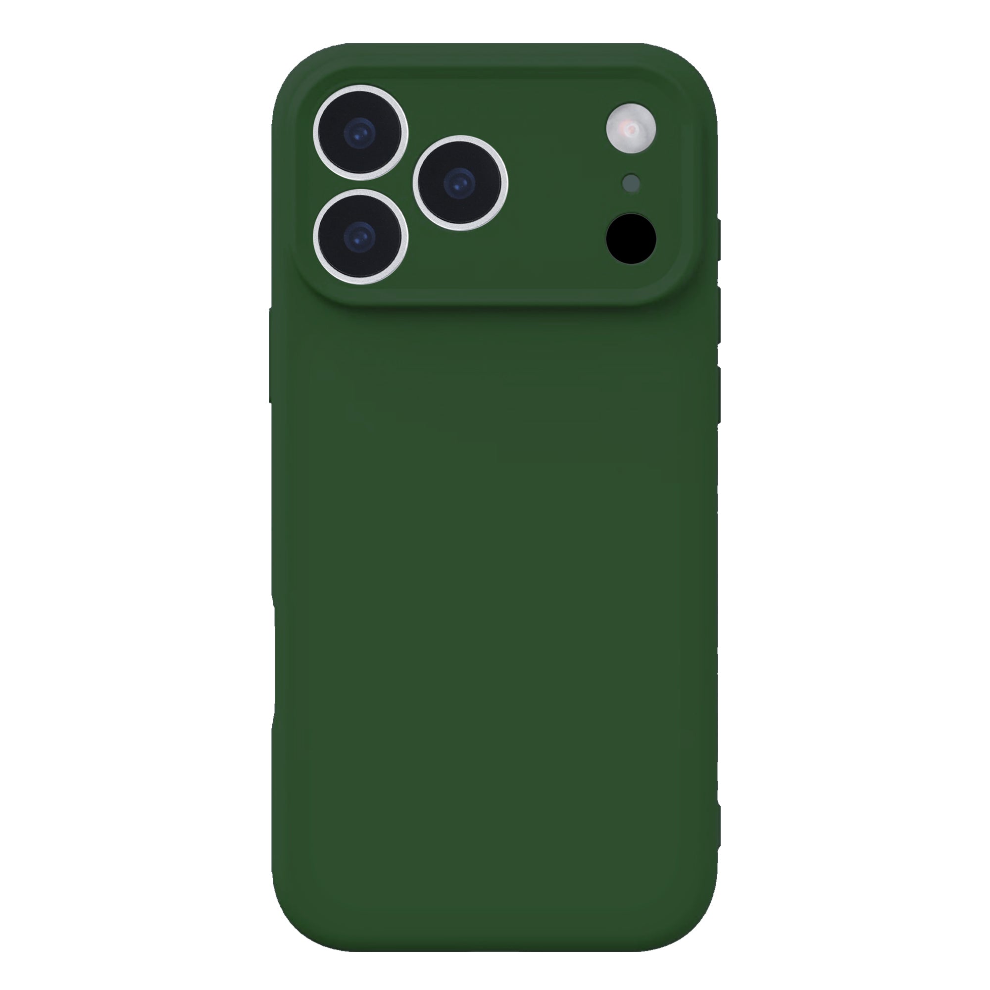 Coque de téléphone Rixus Soft TPU For Apple 17 Pro Max vert foncé