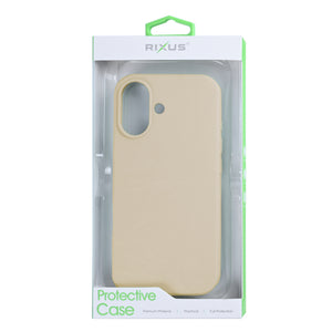 Rixus Soft TPU Phone Case With MagSafe Compatible For Apple iPhone 17 Gold