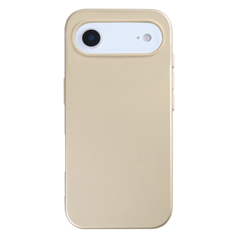 Rixus Soft TPU Phone Case With MagSafe Compatible For Apple iPhone 17 Air Gold