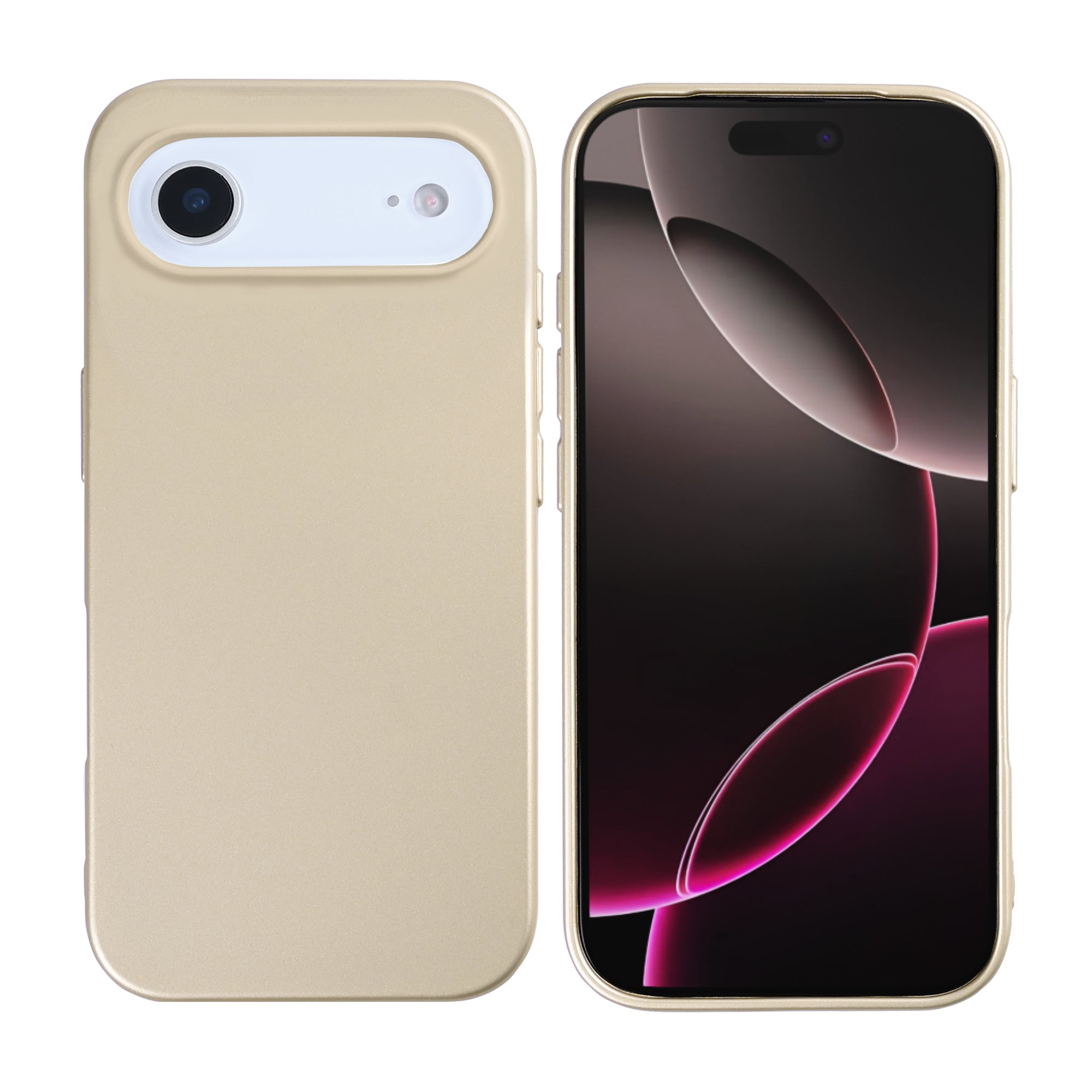 Coque souple en TPU Rixus For Apple 17 Air Gold