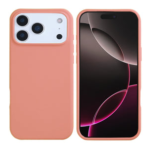Rixus Soft TPU Phone Case With MagSafe Compatible For Apple iPhone 17 Pro Max Pink
