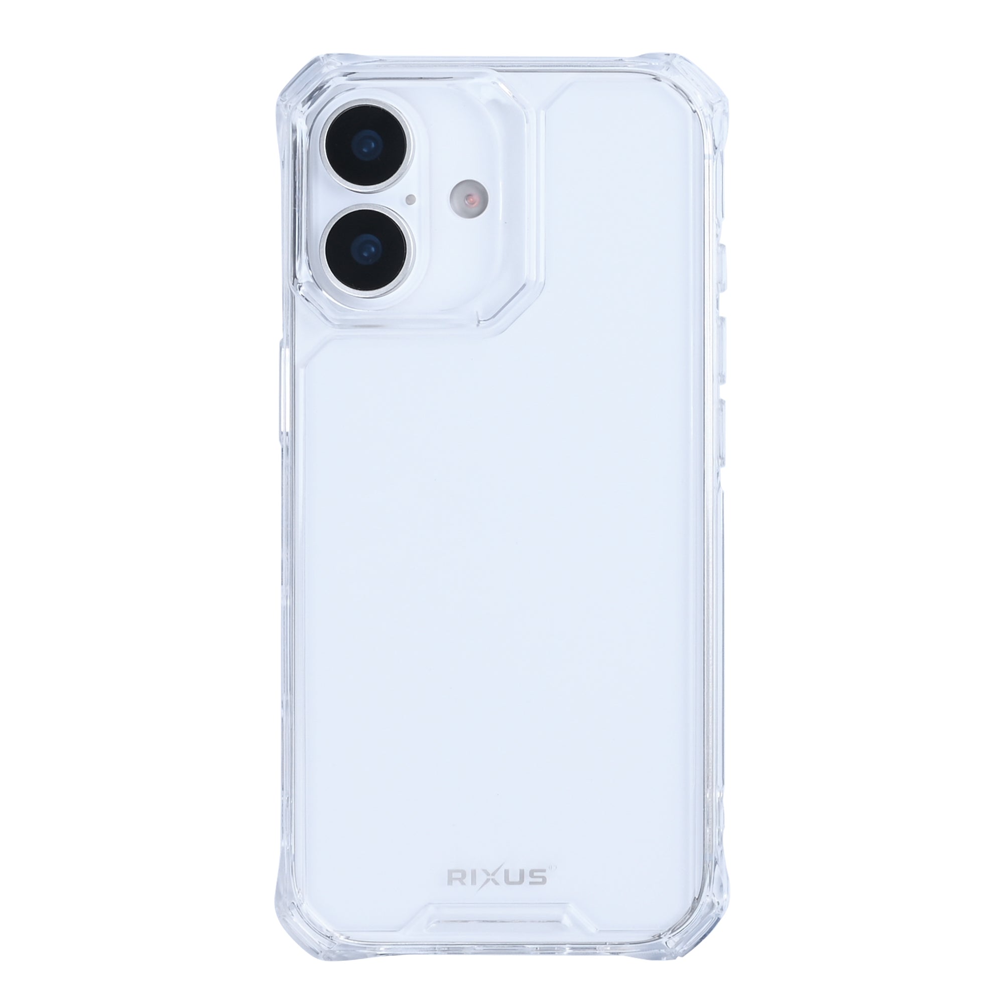 Rixus Armor-X Anti Shock Case For Apple iPhone 17 Transparant