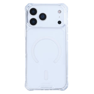 Rixus Armor-X Anti Shock Case With MagSafe Compatible For Apple iPhone 17 Pro Max Transparent