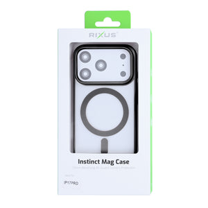 Rixus Instinct Mag Case For Apple iPhone 17 Pro Noir