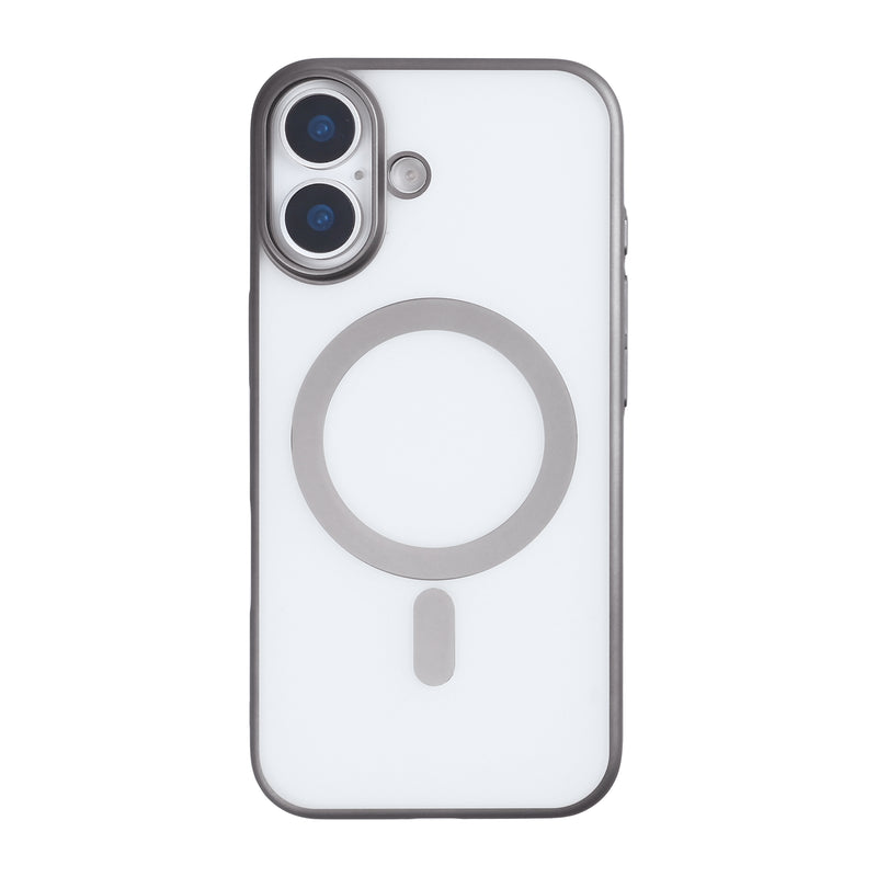 Rixus Instinct Mag Case For Apple iPhone 17 Gris titane