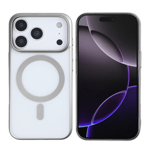 Rixus Instinct Mag Case For Apple iPhone 17 Pro Max Gris Titane