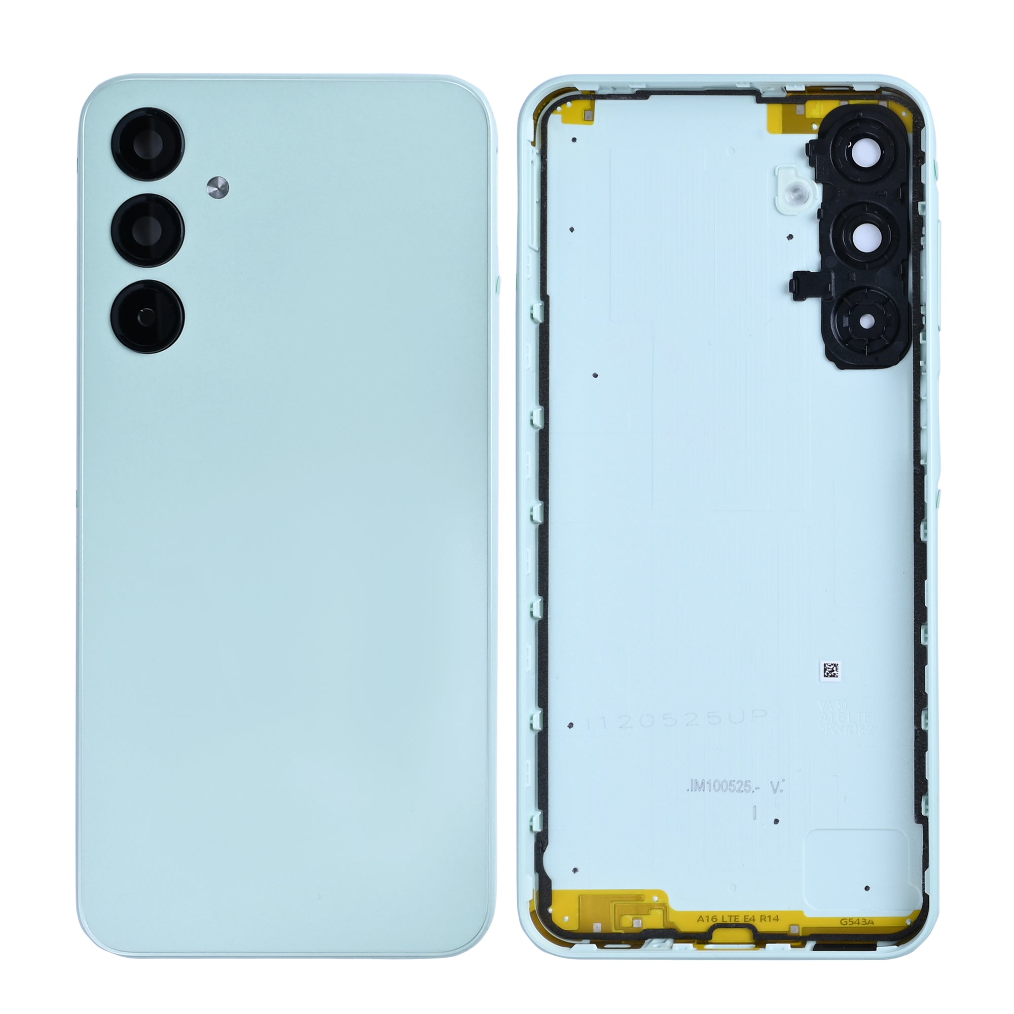 Coque arrière Samsung Galaxy A16 4G A165F avec objectif vert eau OEM