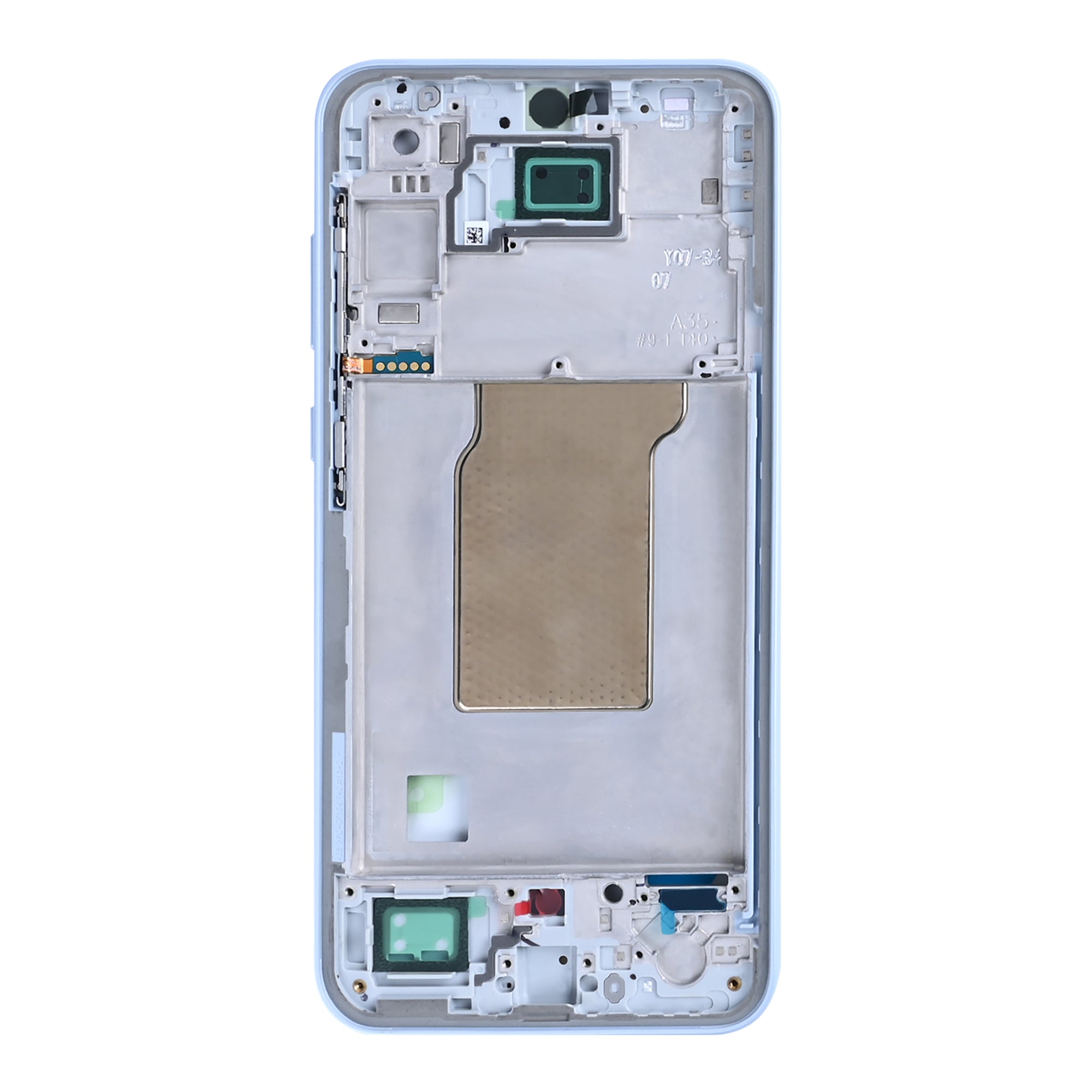 Samsung Galaxy A35 A356B Cadre central bleu glacier OEM