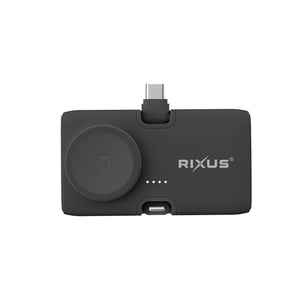 Rixus RXPB13B Mini Click-On 3 en 1 Powerbank 4500mAh Noir
