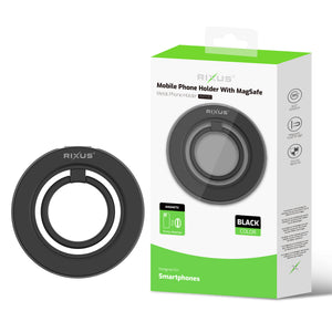 Rixus RXPH30B MagGo Porte-bague magnétique noir titane