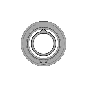 Rixus RXPH30S MagGo Porte-bague magnétique Argent titane