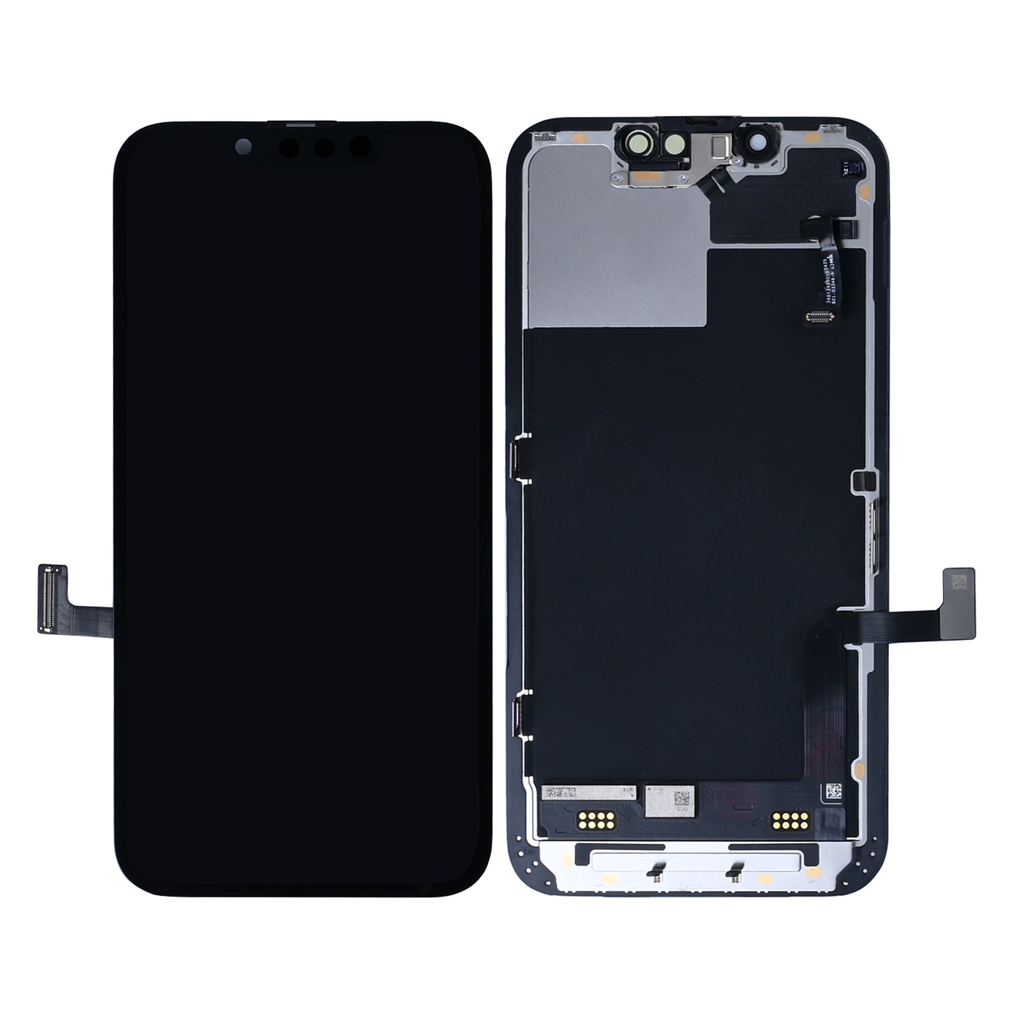 For Apple 13 Mini Écran avec capteur de proximité Flex Refurbished calibré, d'occasion)