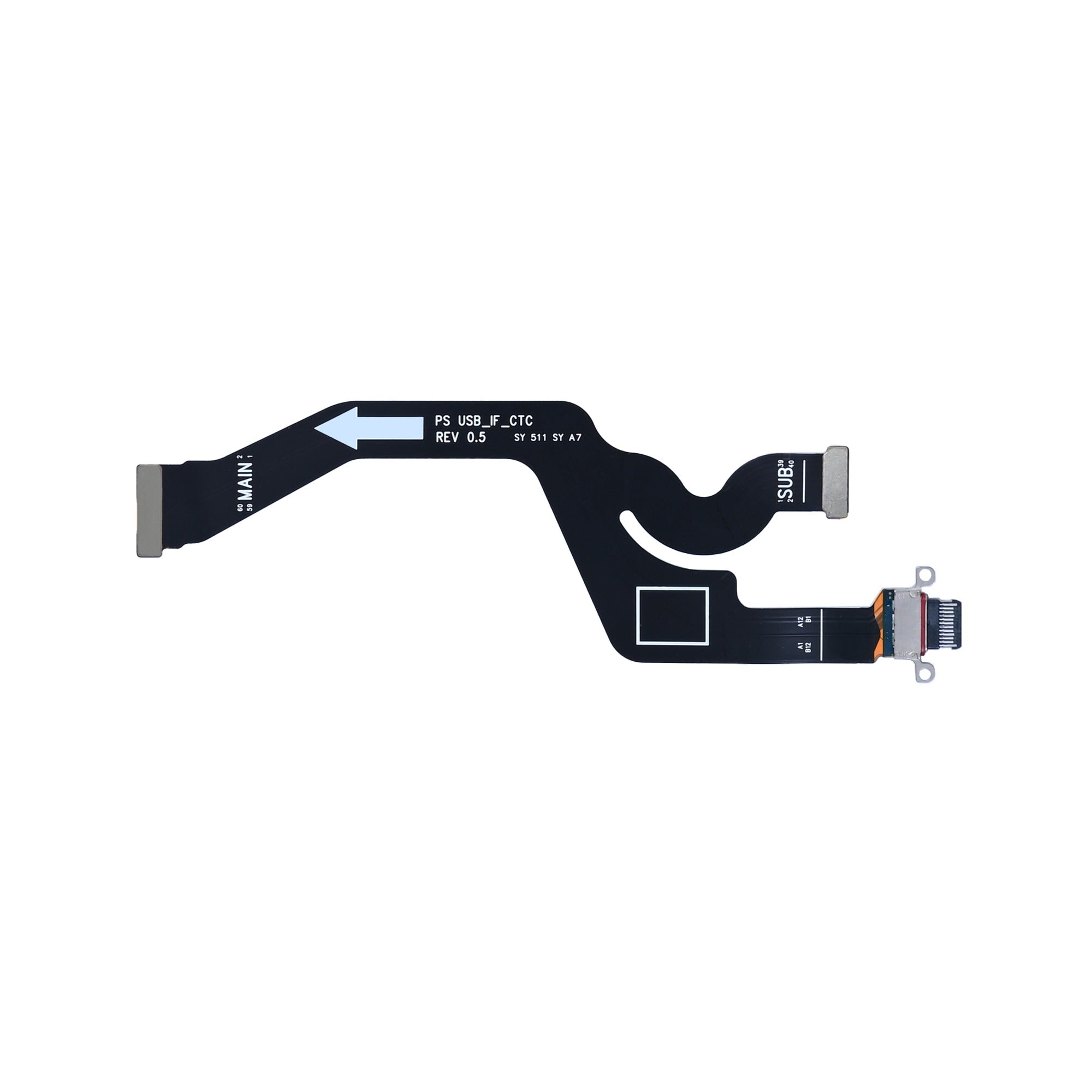 Samsung Galaxy S25 Edge S937B Système de charge Flex OEM