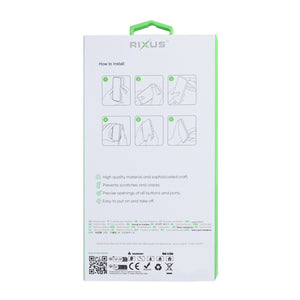 Étui anti-éclatement Rixus pour Samsung Galaxy A07 transparent