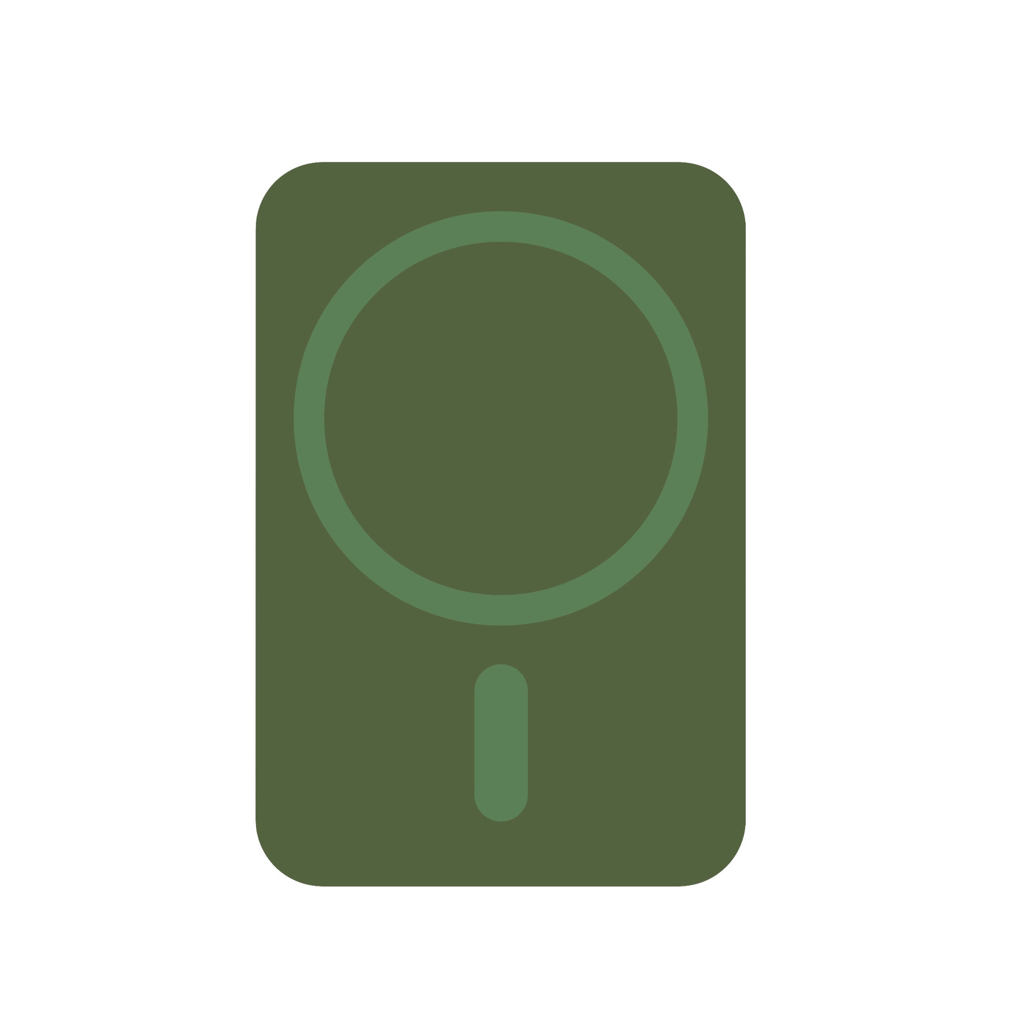 Rixus RXPH40D Support de téléphone avec miroir à ventouse Vert foncé