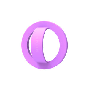 Rixus RXPH50LP Silicone Ring Holder For MagSafe Compatible Light Purple