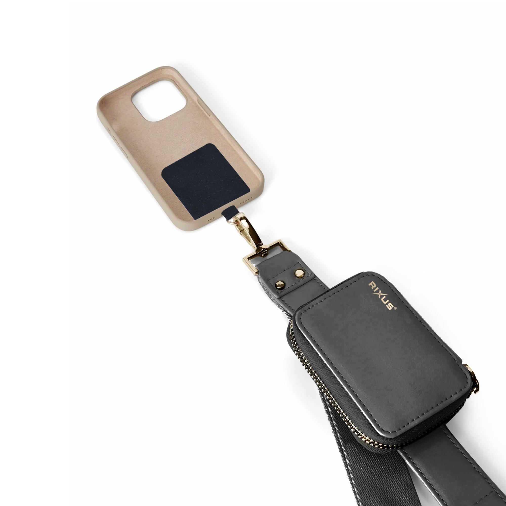 Rixus RXUS10B Dragonne pour téléphone portable Noir