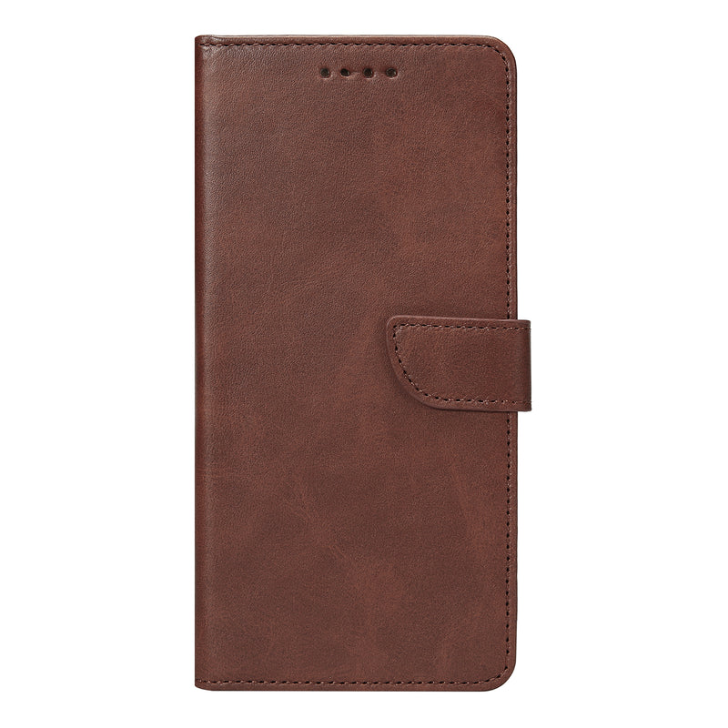 Bibliothèque Rixus pour Samsung Galaxy S25 FE Marron