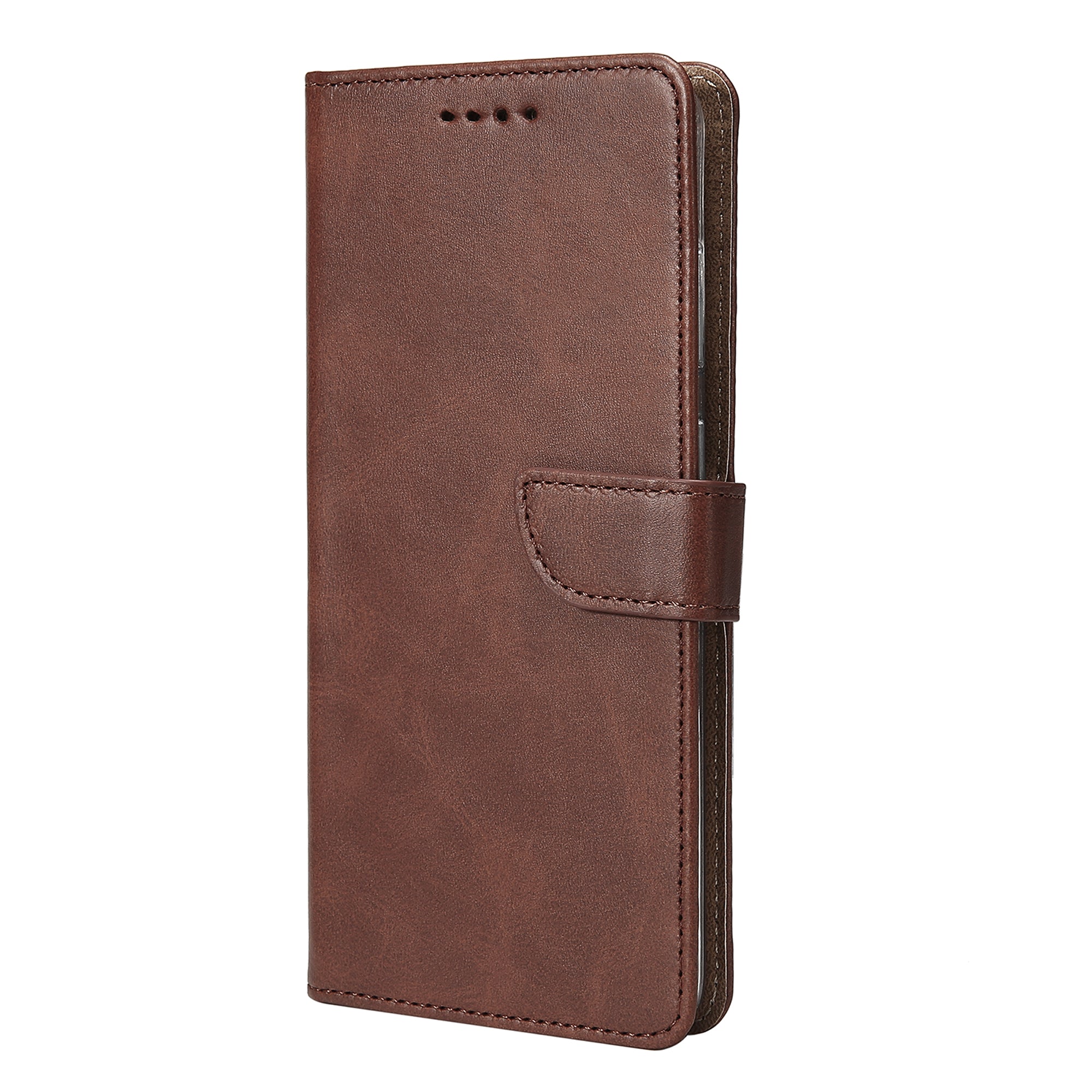 Bibliothèque Rixus pour Samsung Galaxy S25 FE Marron