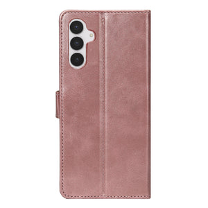 Rixus Bibliothèque pour Samsung Galaxy S25 FE Rose