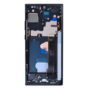Samsung Galaxy Note 20 Ultra N985F, Ultra 5G N986B Écran et numériseur avec cadre Noir mystique Soft-OLED