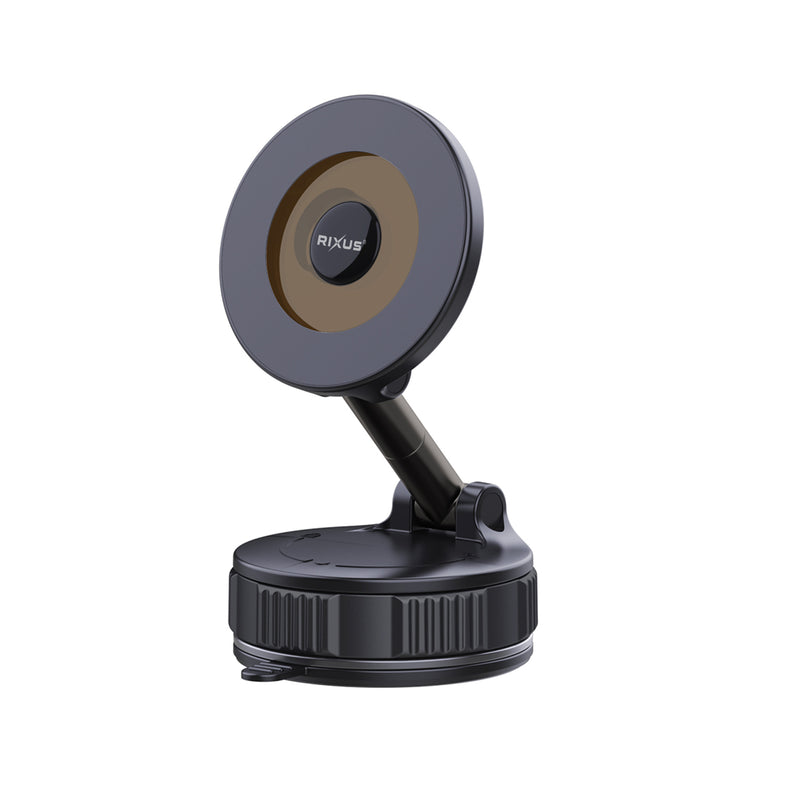 Rixus RXHM71 Vacuum Magnetic Phone Holder Noir