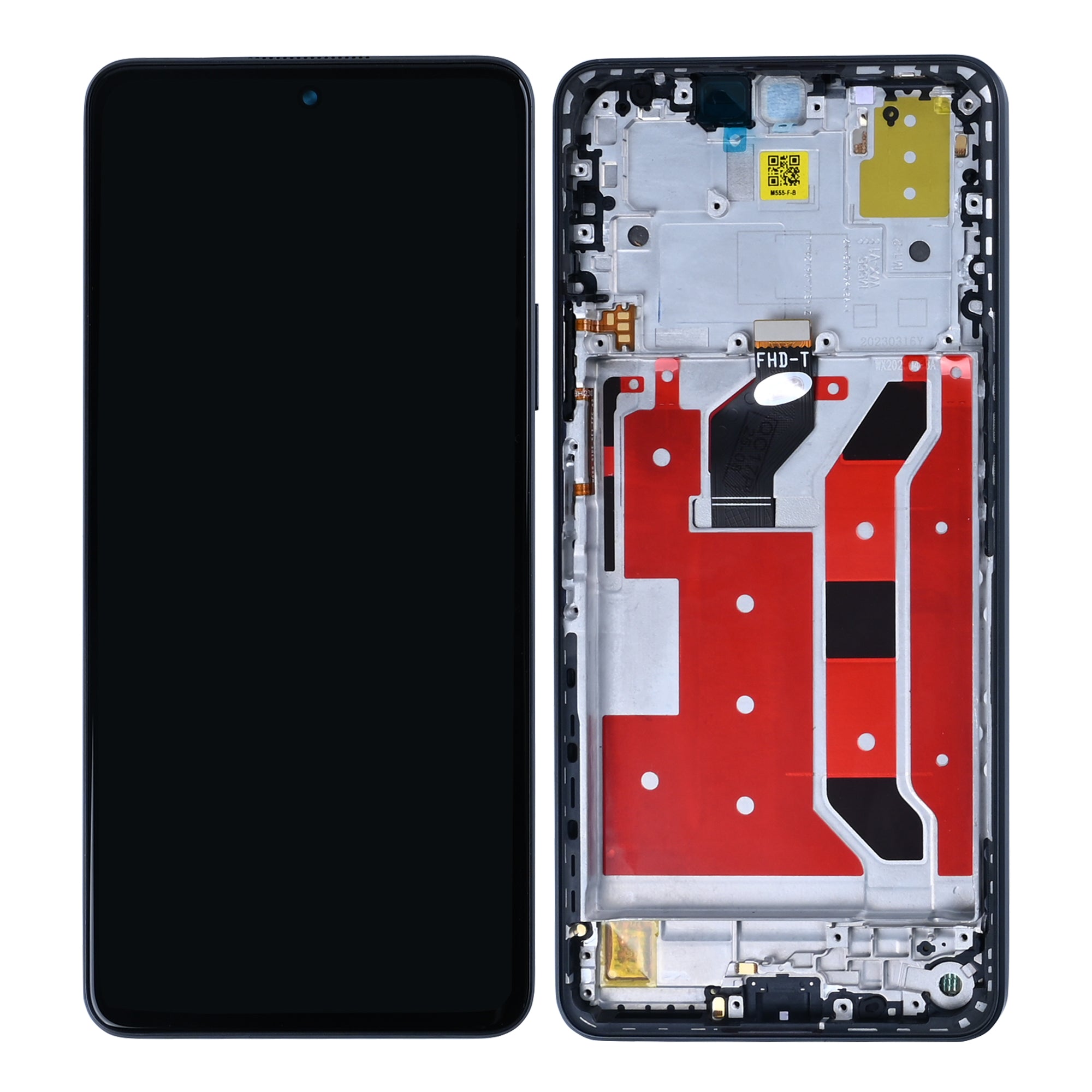 Écran et numériseur Huawei Nova 11i avec cadre noir étoilé OEM
