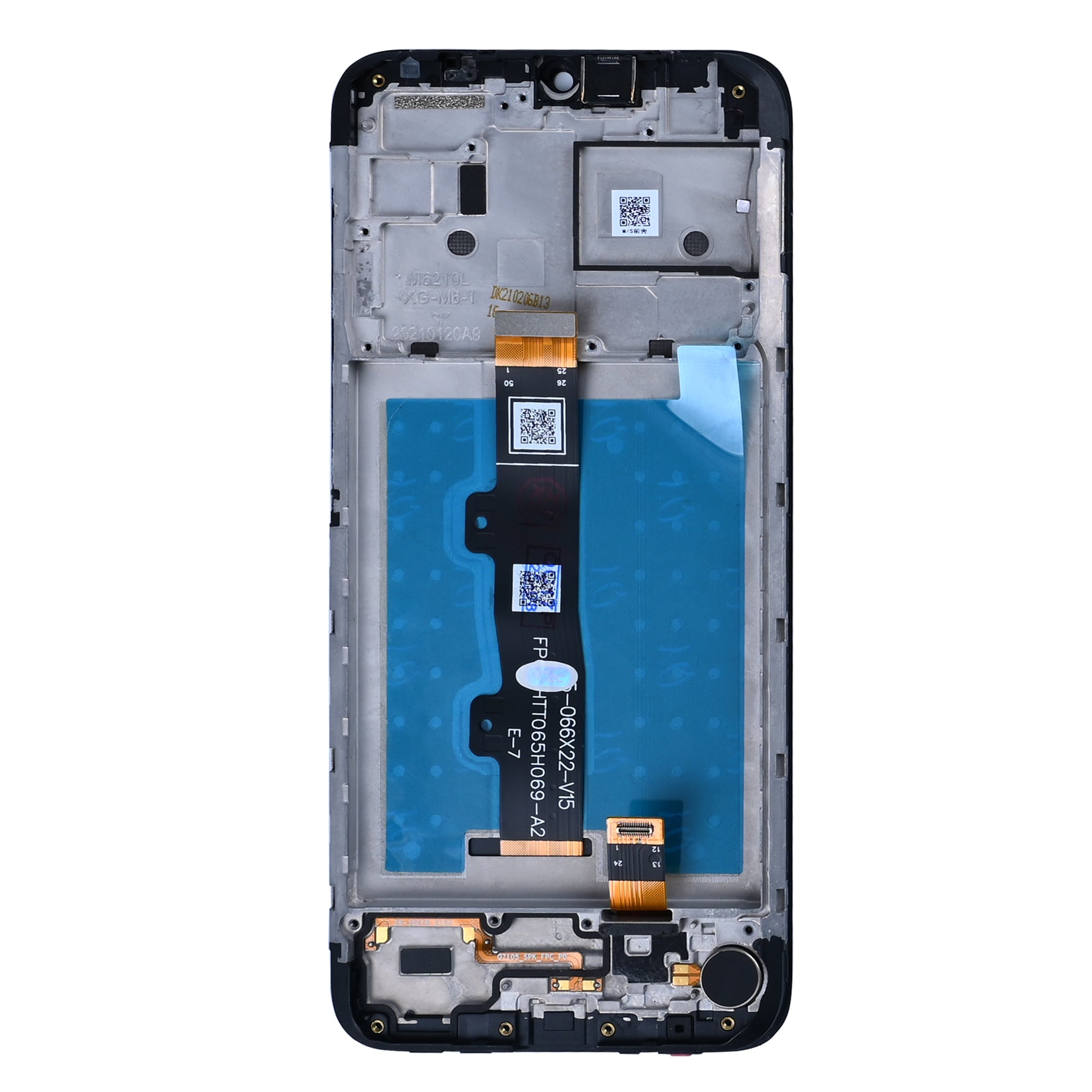 Motorola Moto E7 Power, E7i Power Ecran et numériseur avec cadre Noir OEM
