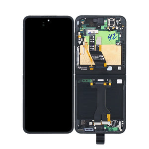 Samsung Galaxy Z Flip7 FE F761B Écran principal et numériseur avec cadre noir Service Pack