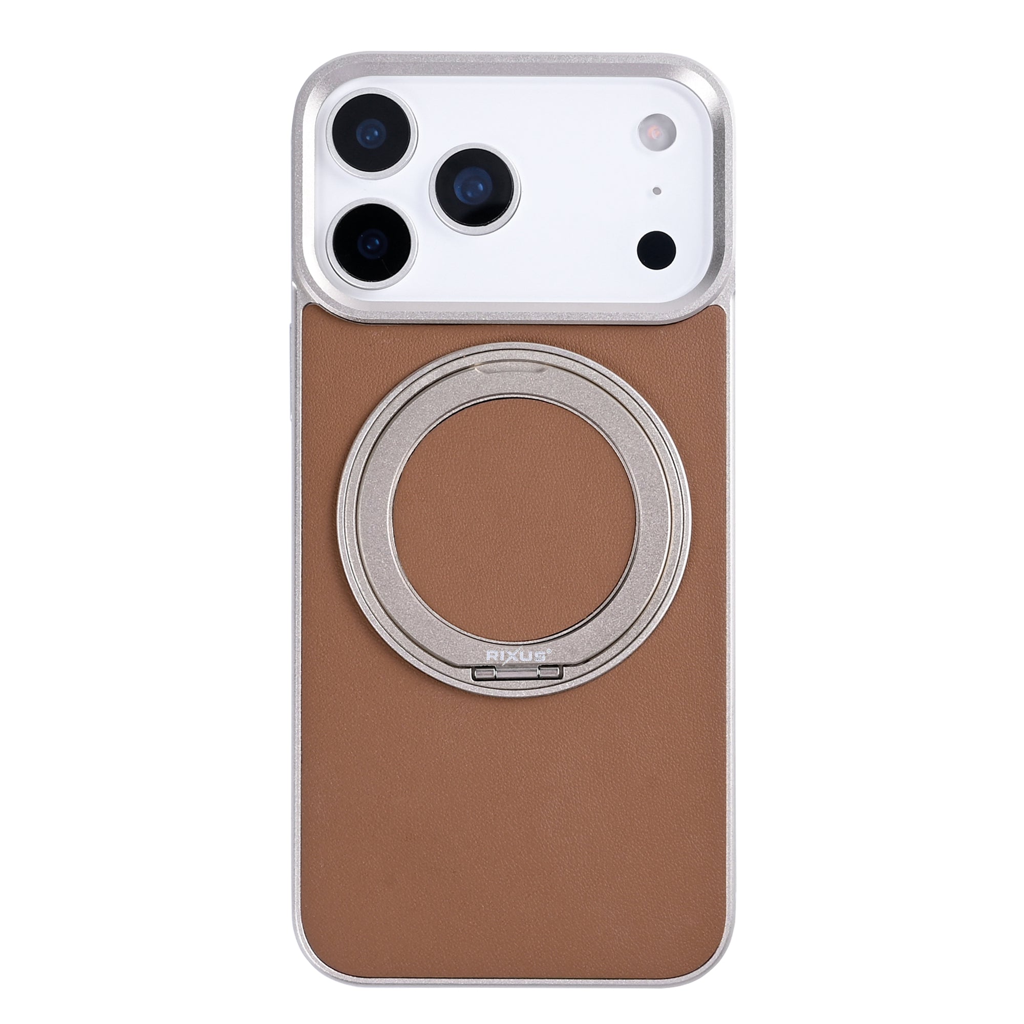 Étui Rixus MagWrap For Apple 17 Pro Max marron