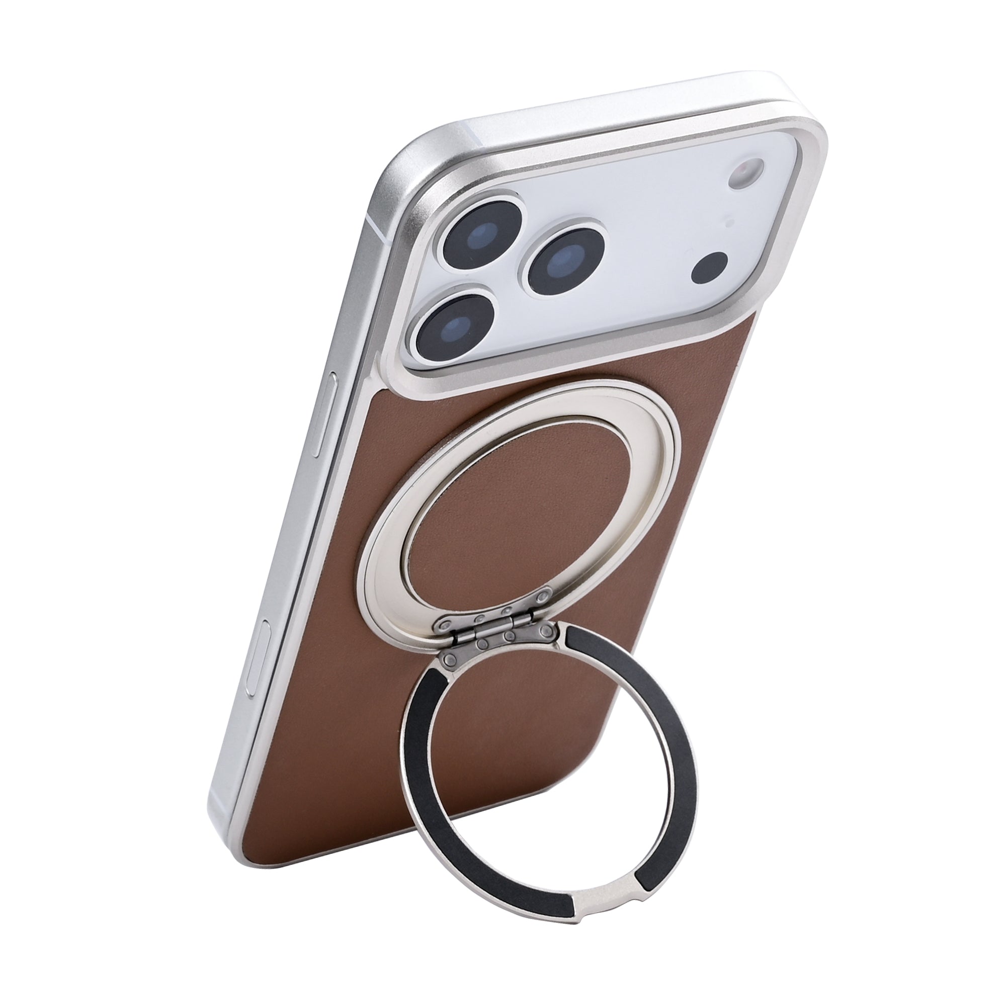 Étui Rixus MagWrap For Apple 17 Pro Max marron