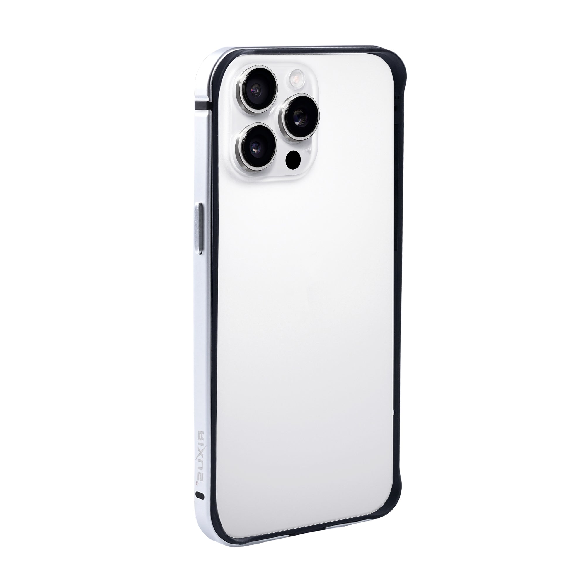 Étui Rixus Crash Guard For Apple 15 Pro blanc titane