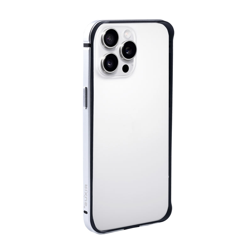 Étui Rixus Crash Guard For Apple 15 Pro blanc titane