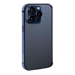 Étui Rixus Crash Guard For Apple 15 Pro bleu titane