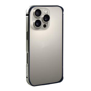 Étui Rixus Crash Guard For Apple 16 Pro Titane naturel