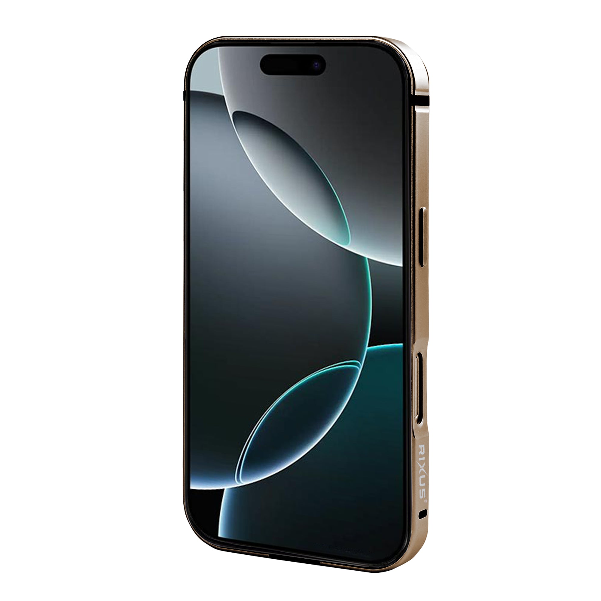 Étui Rixus Crash Guard For Apple 16 Pro Desert Titanium