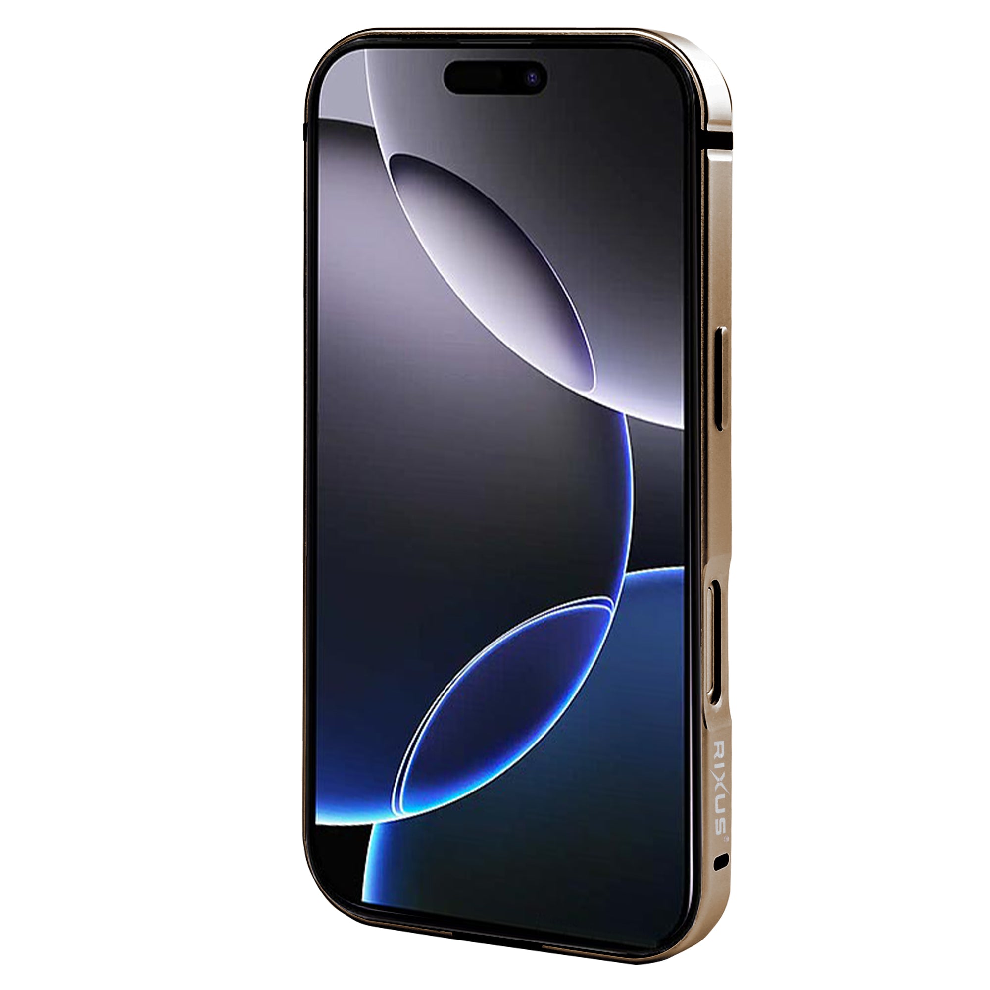 Étui Rixus Crash Guard For Apple 16 Pro Max Desert Titanium
