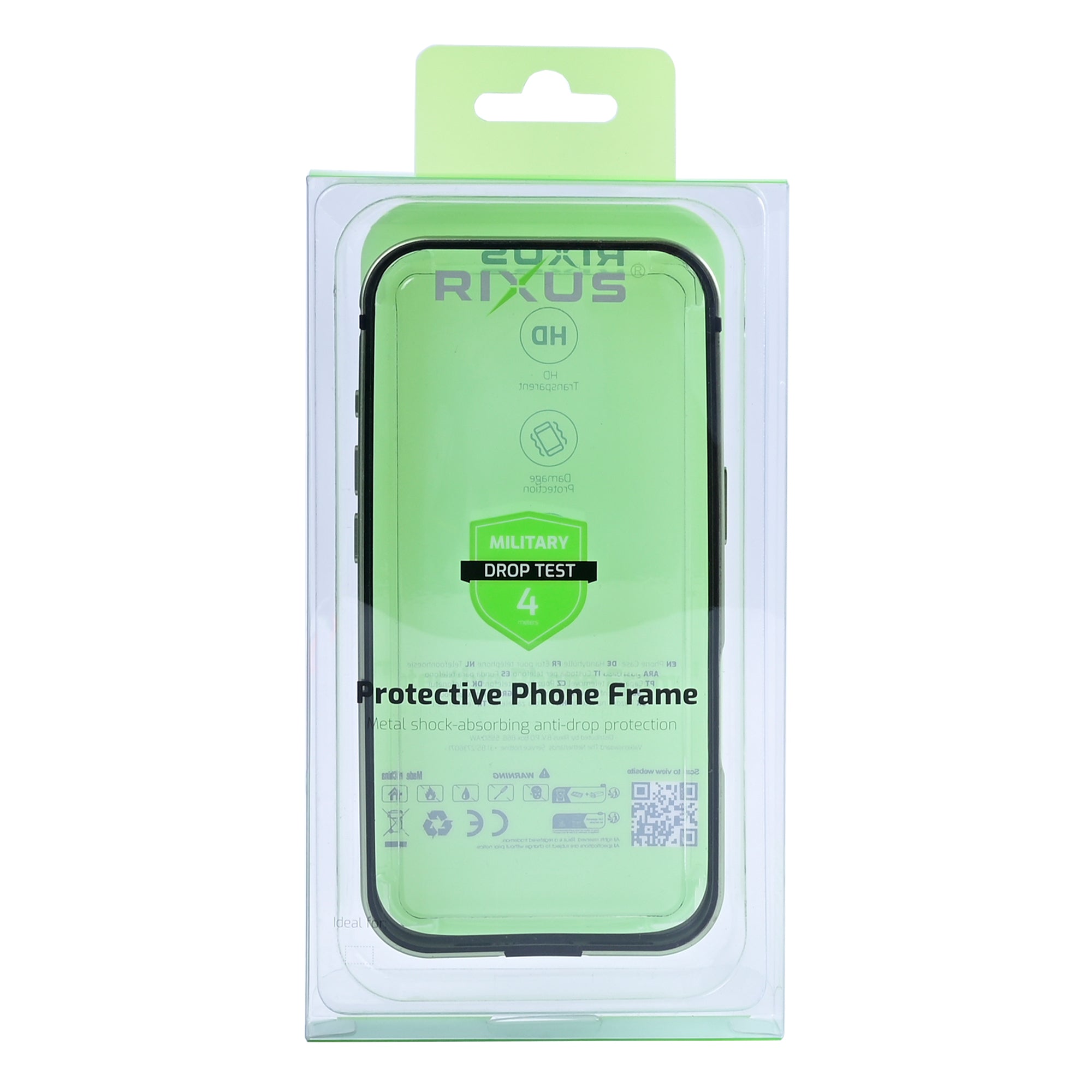 Étui Rixus Crash Guard For Apple 17 vert clair