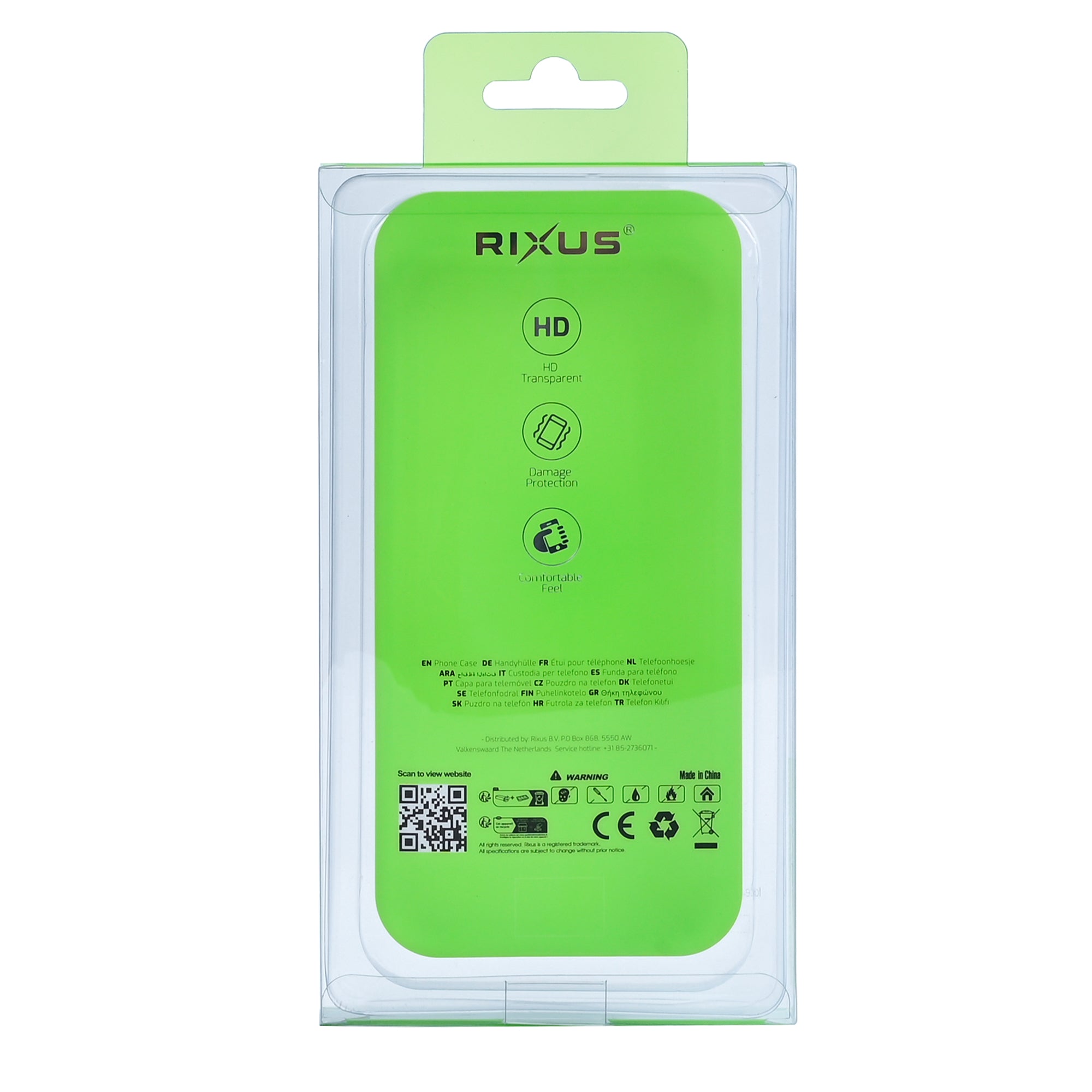 Étui Rixus Crash Guard For Apple 17 Pro Noir