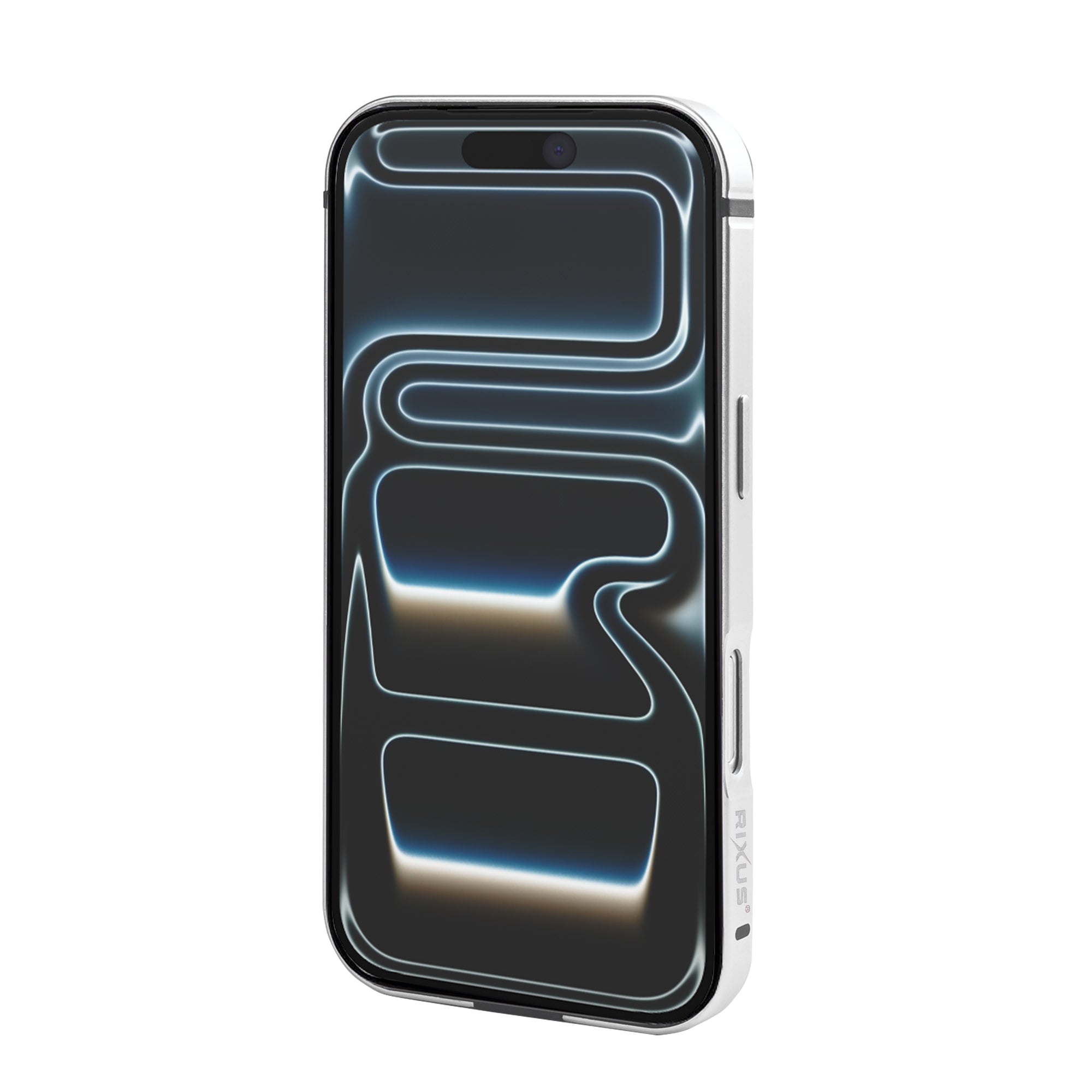 Étui Rixus Crash Guard For Apple 17 Pro gris clair