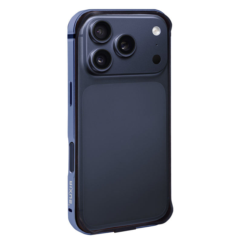 Étui Rixus Crash Guard For Apple 17 Pro Max bleu clair