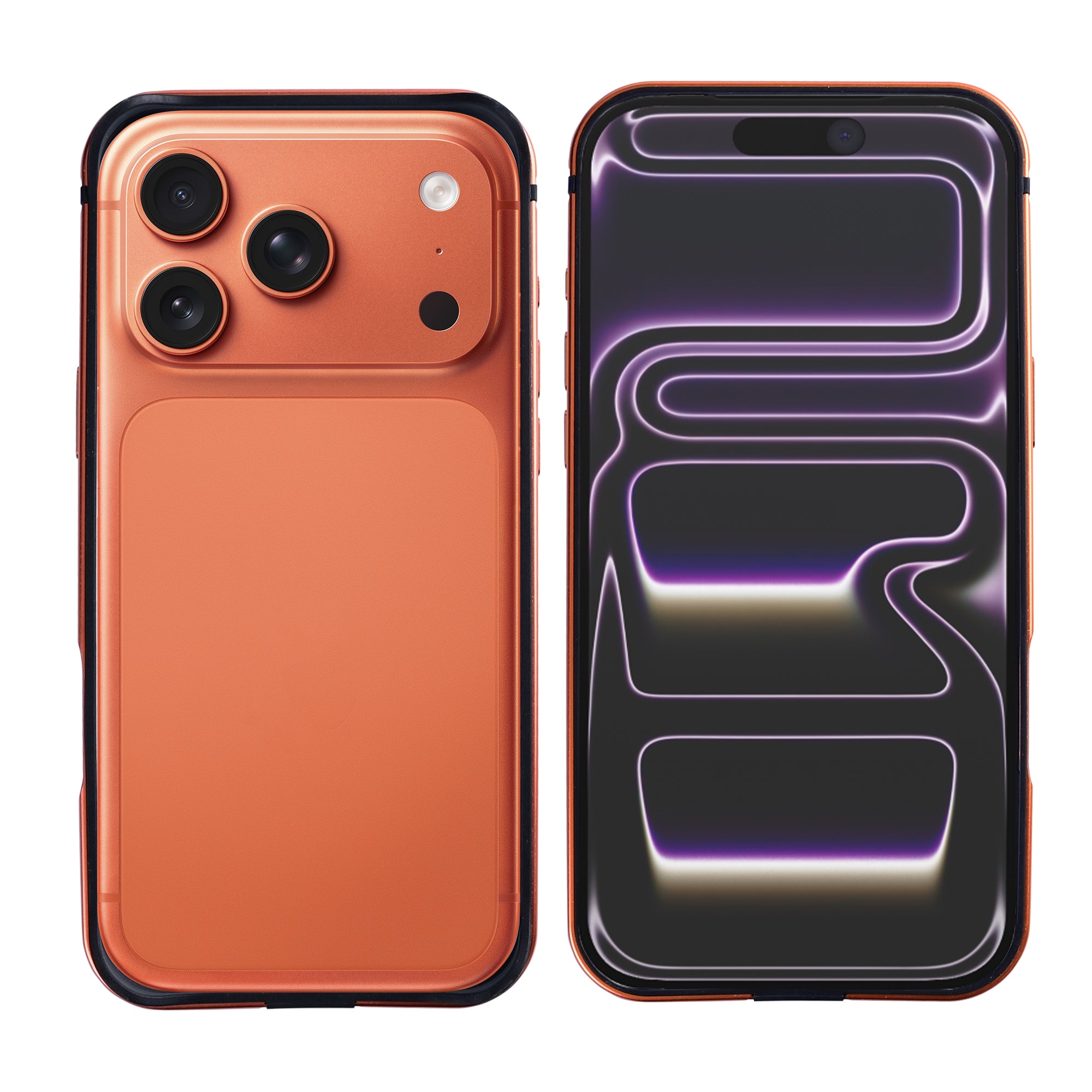 Étui Rixus Crash Guard For Apple 17 Pro Max Orange