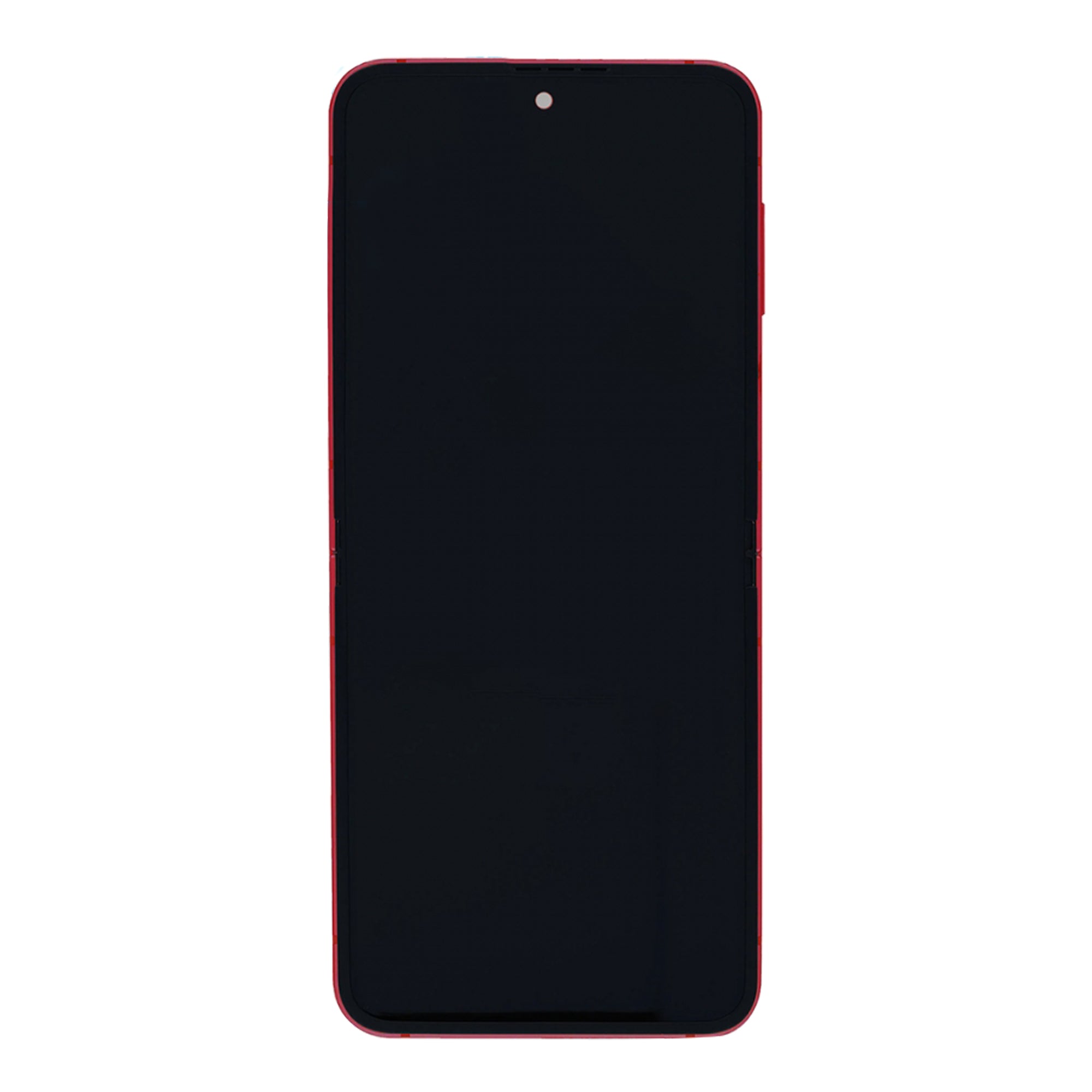 Samsung Galaxy Z Flip7 F766B Écran principal et numériseur avec cadre rouge corail Service Pack