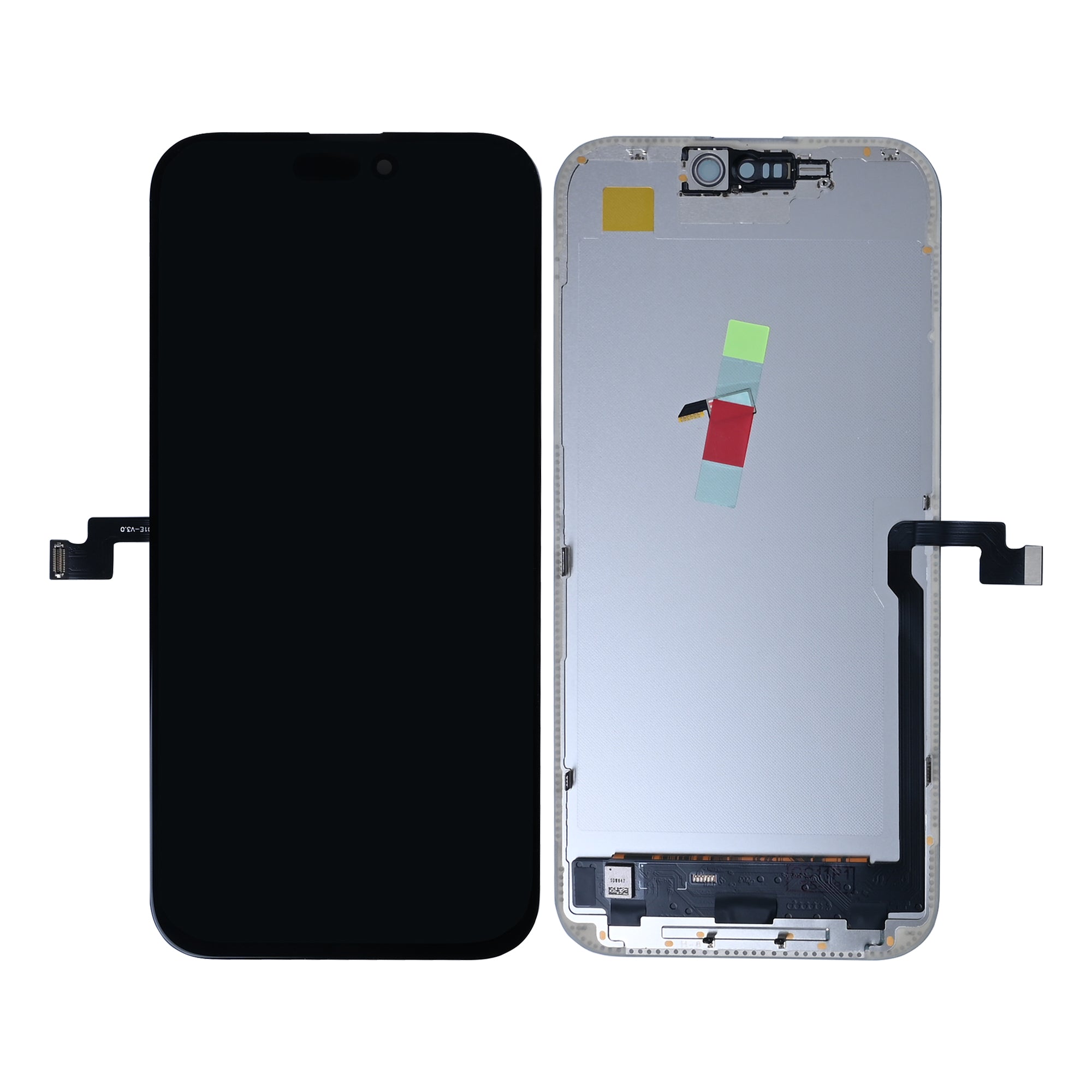 PIXDURA For Apple 16 Pro Max Écran et numériseur Hard-OLED (IC amovible) (90 Hz)