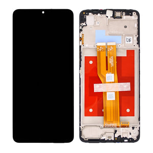 Samsung Galaxy A07 4G A075F Écran et numériseur avec cadre Gris Service Pack