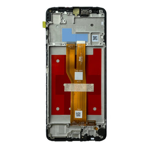 Samsung Galaxy A07 4G A075F Display And Digitizer With Frame Gray OEM