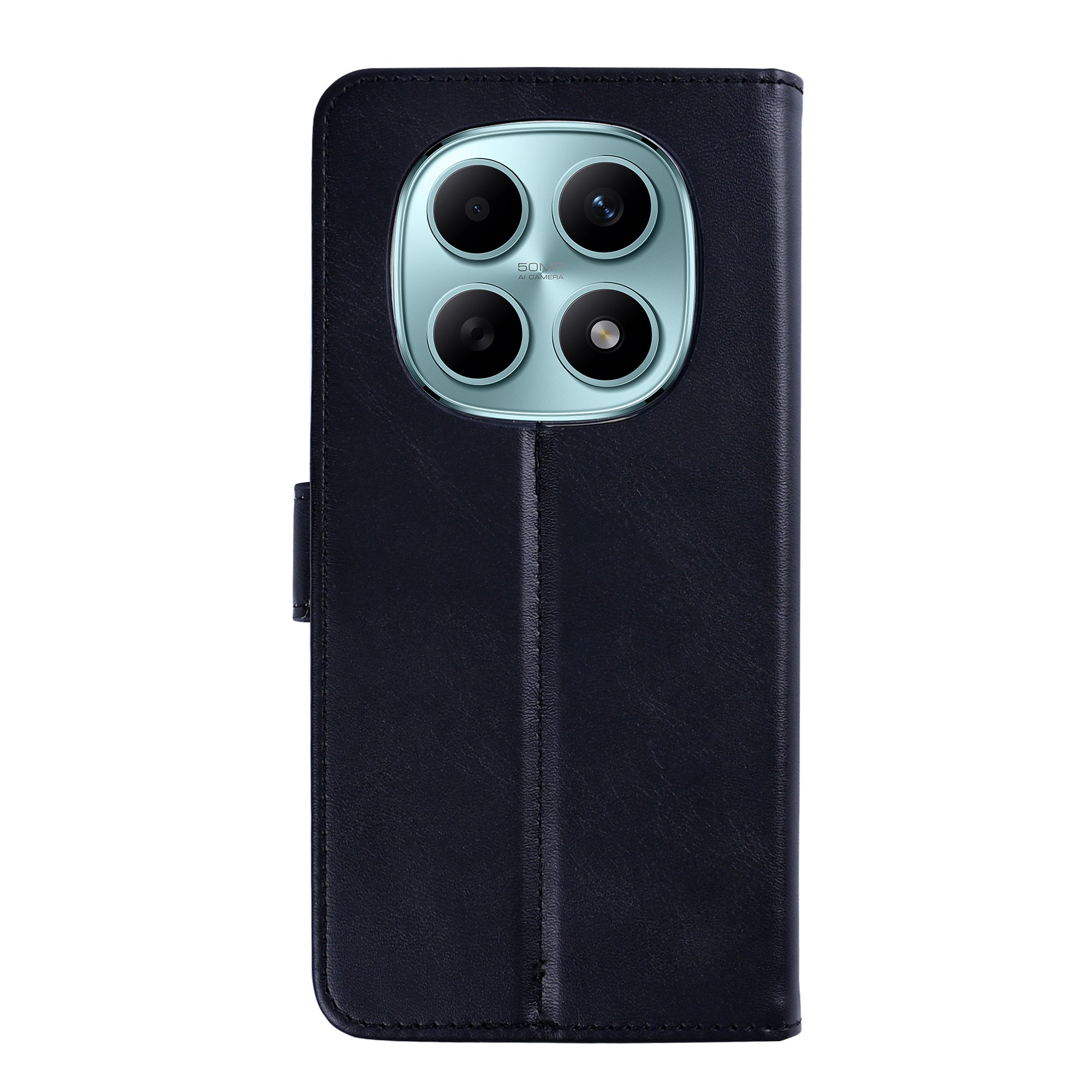 Rixus Bookcase For Xiaomi Redmi Note 15 Black