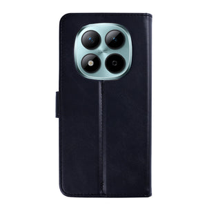 Rixus Bookcase For Xiaomi Redmi Note 15 Pro 5G Black
