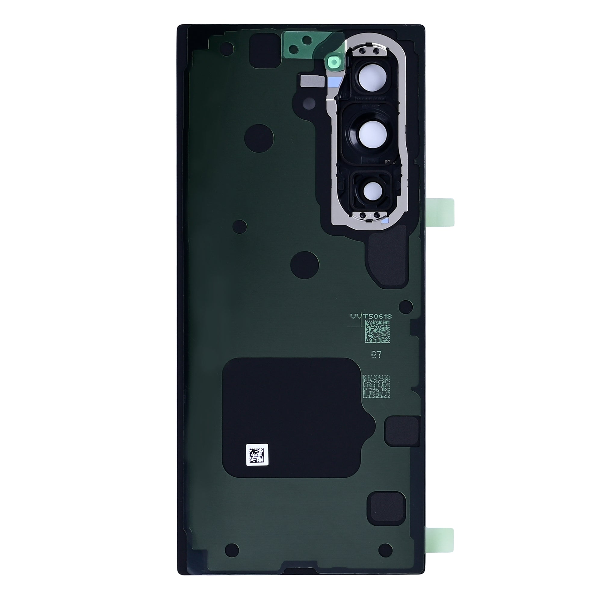 Coque arrière Samsung Galaxy Z Fold7 F966B avec objectif noir jais OEM